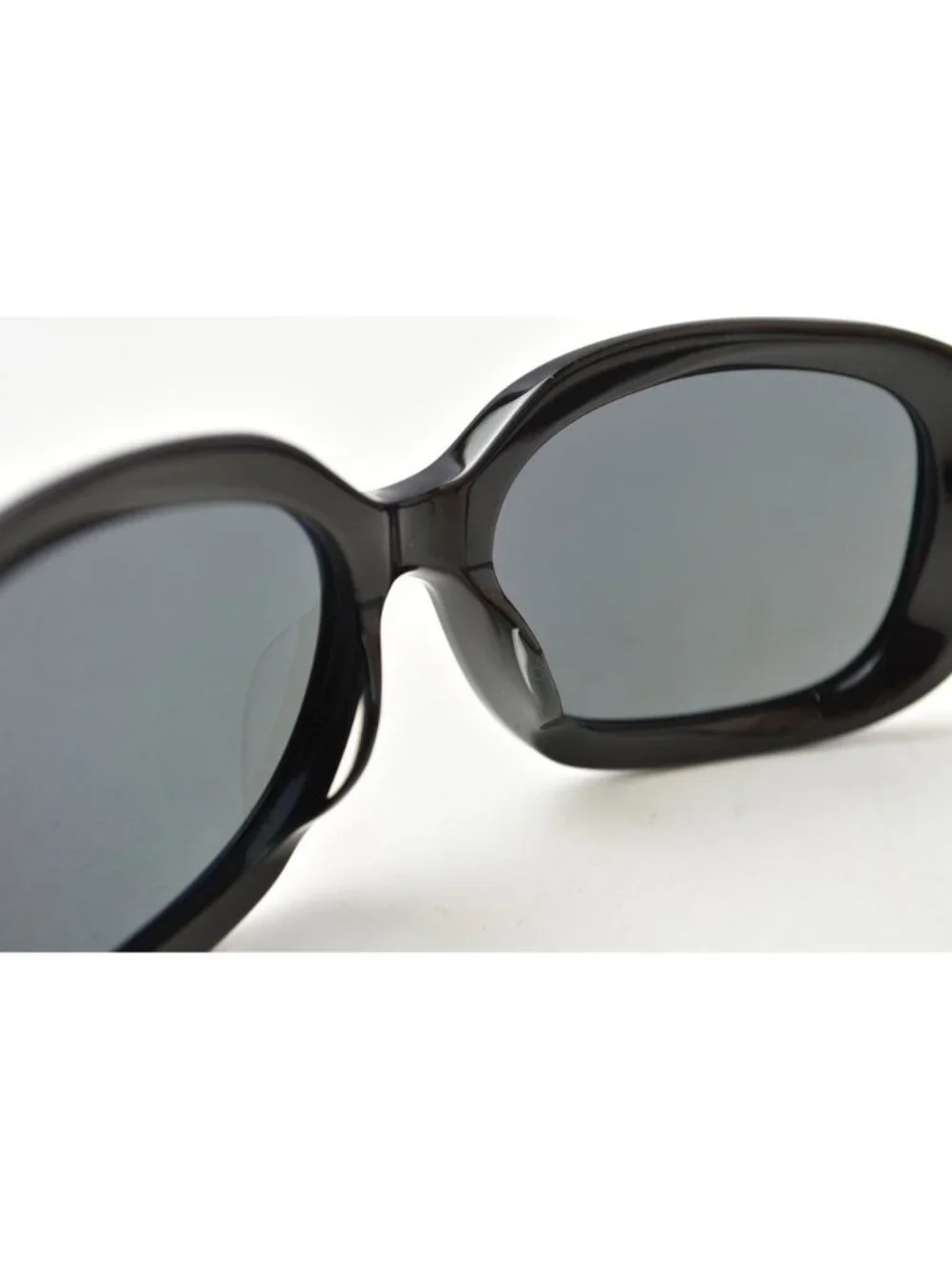 Chanel Sunglasses Eyewear CC Logo Ribbon Motif Black Acetate